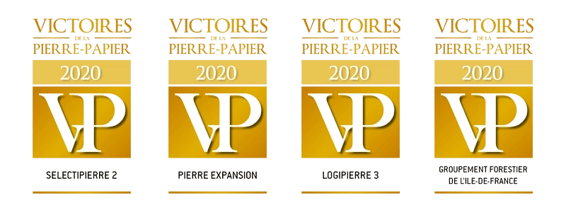 Logos victoires Pierre Papier
