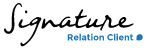 Logo Signature Relation client