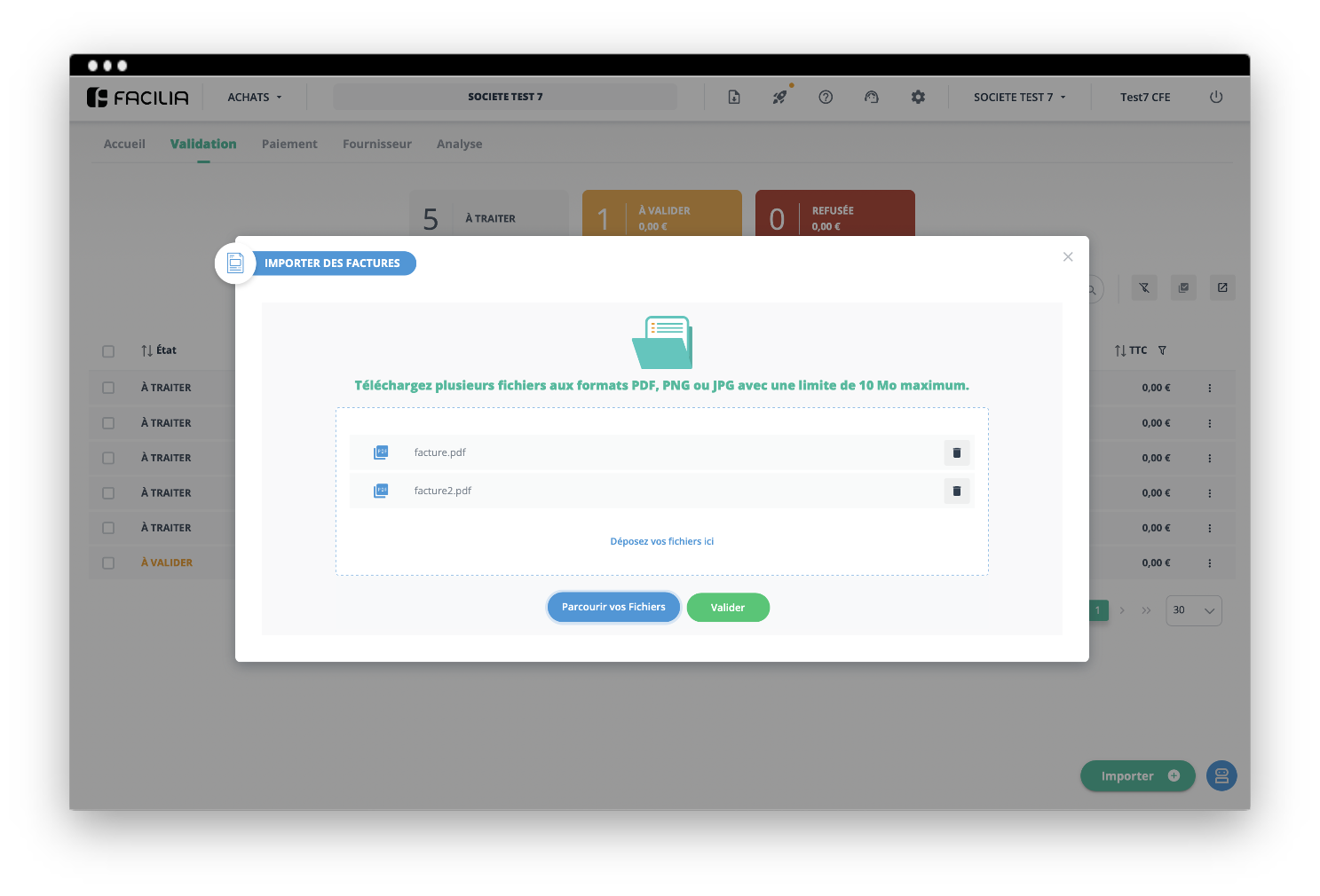 Importez en quelques clics vos fournisseurs