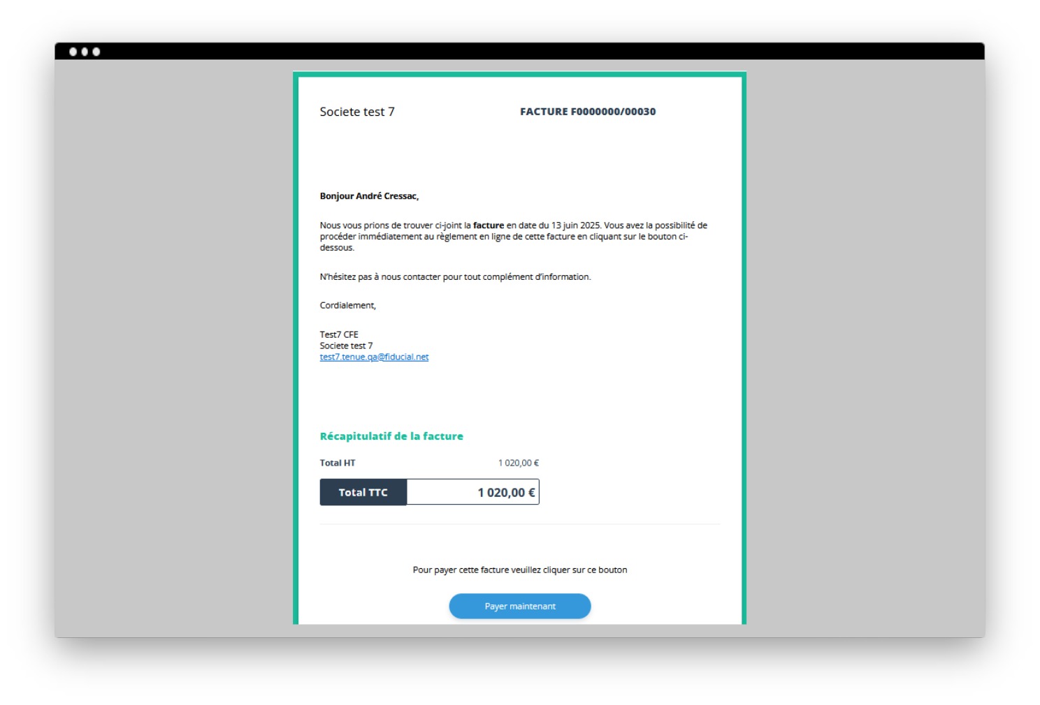 Faites-vous payer en ligne