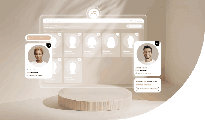 Gestion collaborateurs