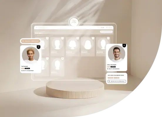 Gestion collaborateurs