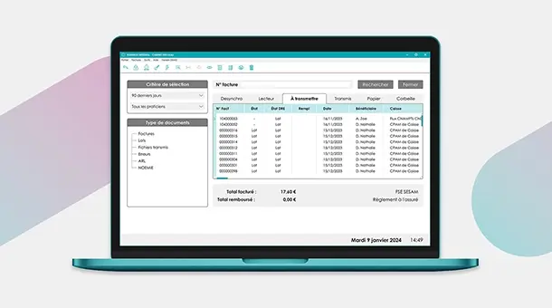 MES TÉLÉTRANSMISSIONS SESAM-VITALE