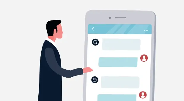 conversation avec fiducial
