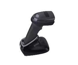 Coiffeur utilise la douchette pour scanner les produits