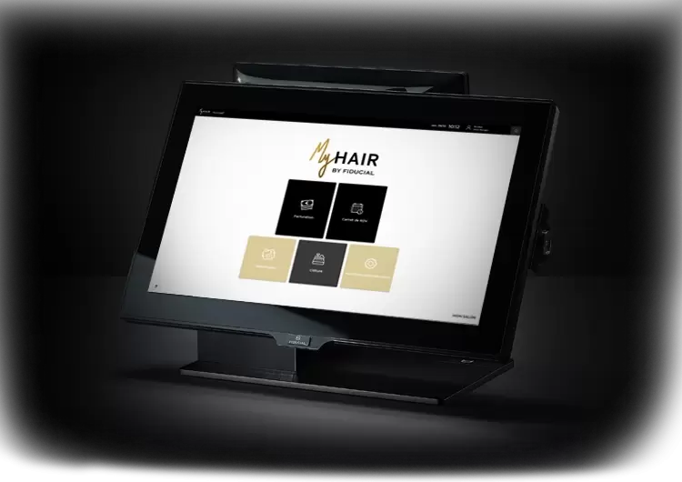 Caisse avec le logiciel My HAIR.