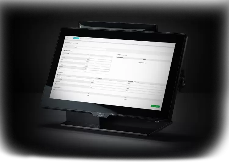 Caisse avec le logiciel My HAIR.