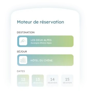 Moteur de réservation - Galaxy Hôtels